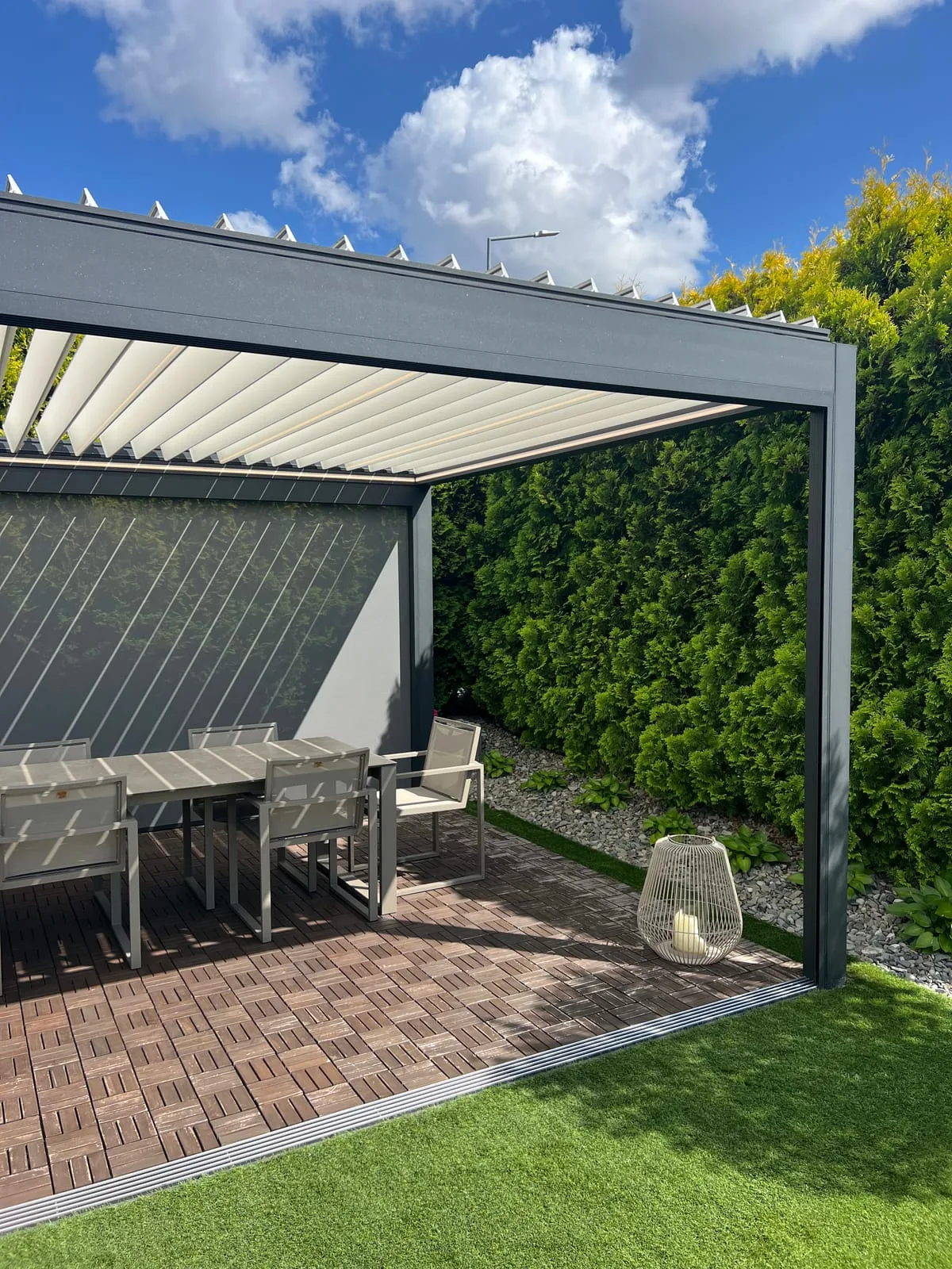 Szklany salon ogrodowy Vetrano 3×4 m — zdjęcie 5